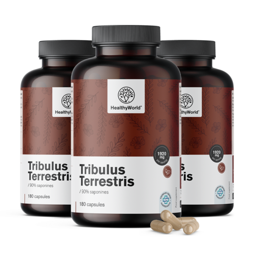 3x Colții-babei - Tribulus 1920 mg, total 540 de capsule