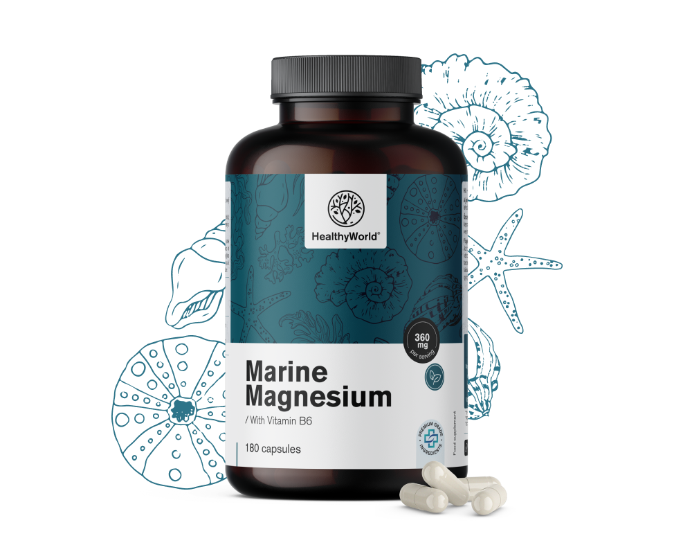Magneziu marin 360&nbsp;mg