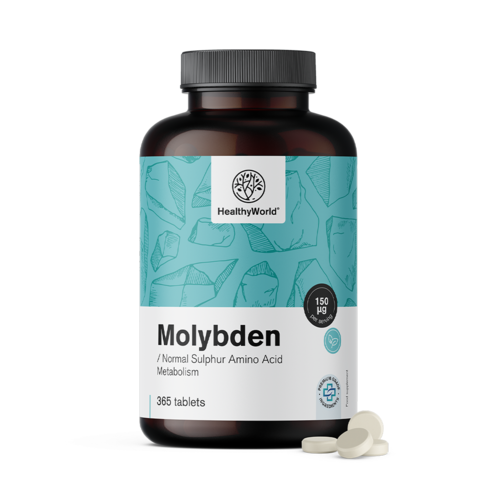Molibden 150 µg, 365 de comprimate