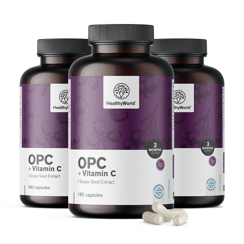 OPC + vitamin C v kapsulah