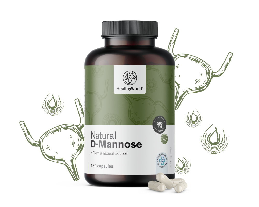 Naravna D-manoza 1500&nbsp;mg
