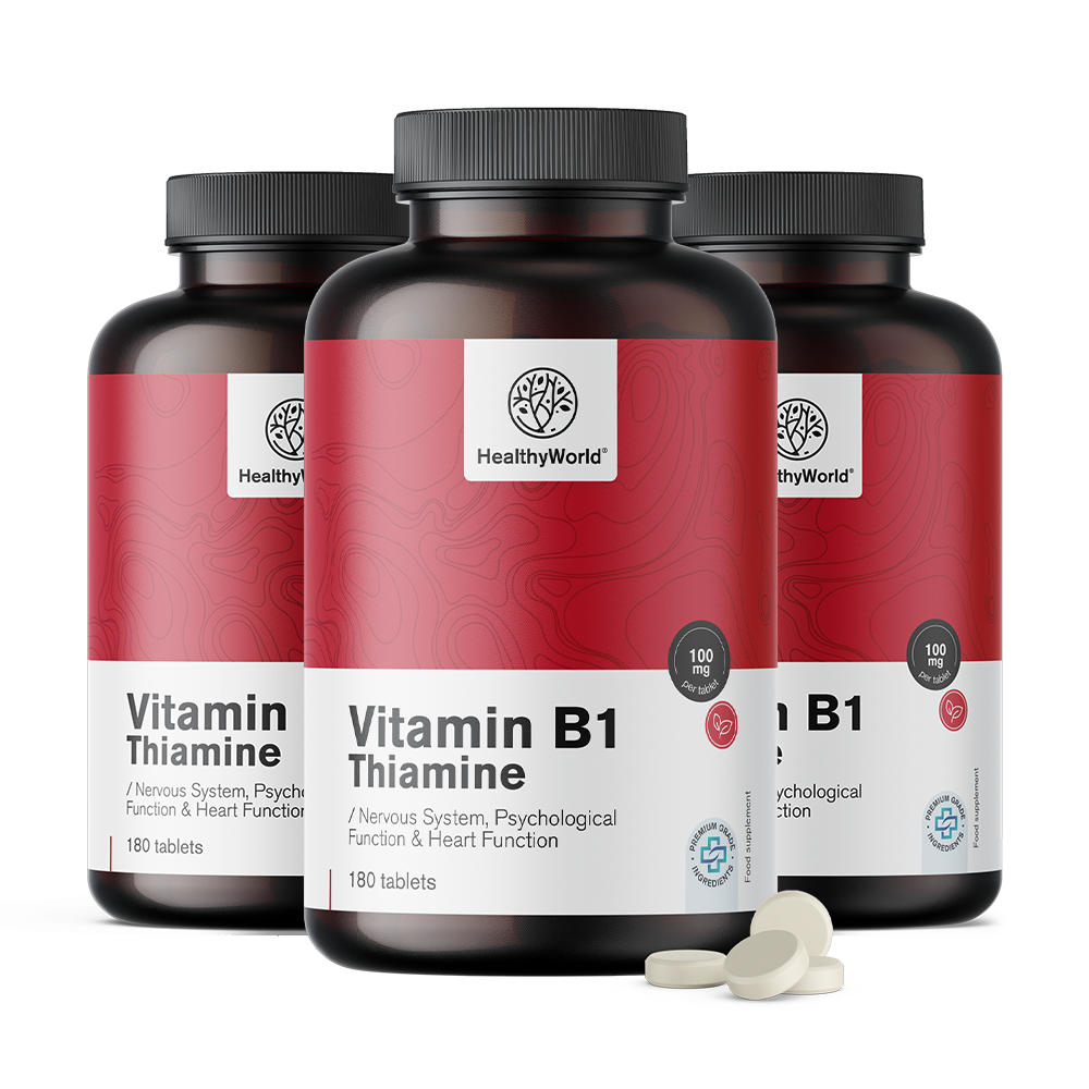Vitamin B1 – tiamin 100 mg v tabletah