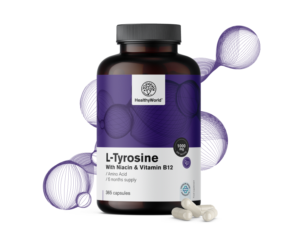 L-tirozin 1000 mg (na dnevni odmerek)
