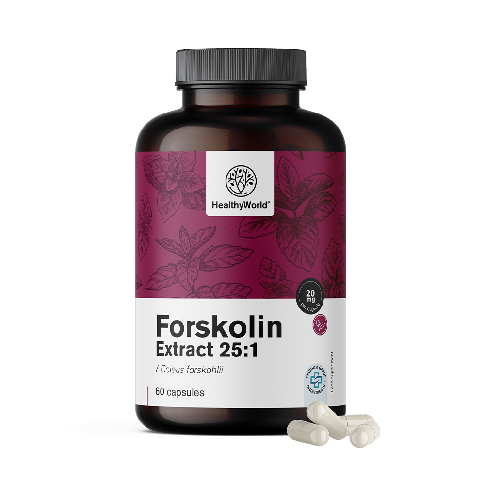 Forskolin – iz izvlečka indijske koprive 20 mg