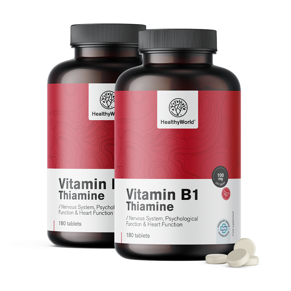 Vitamín B1 - tiamín 100 mg vo tabletách