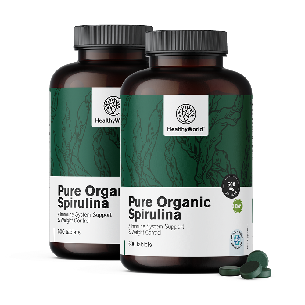 BIO Spirulina 500 mg v tabletách - BIO Spirulina 500 mg vo tabletách