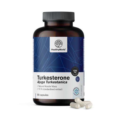Turkesterón 1200 mg, 90 kapsúl