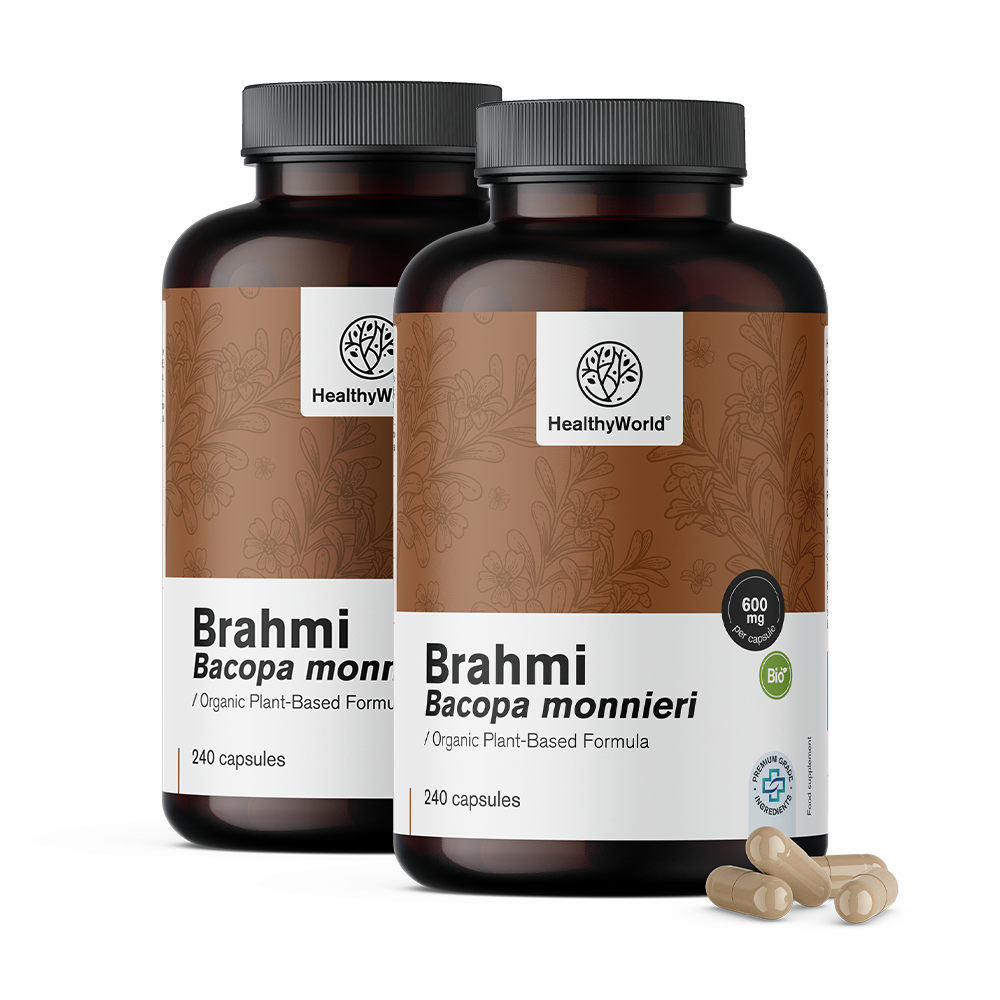 BIO Brahmi 600 mg vo forme kapsúl.