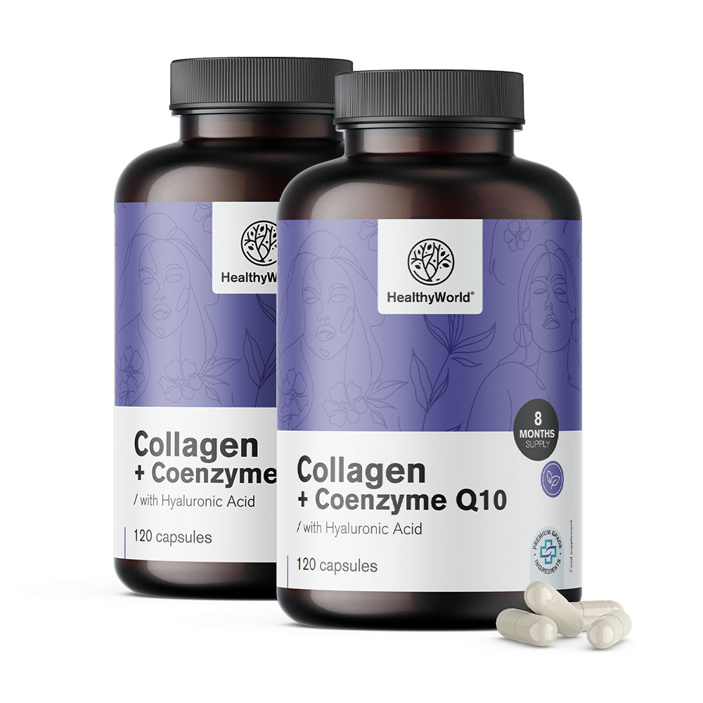 Kolagén + koenzým Q10 s hyalurónovou kyselinou
