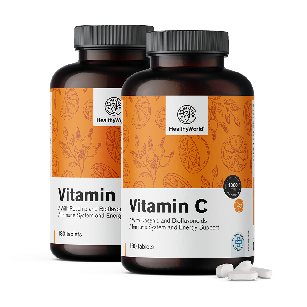 Vitamín C 1000 mg - s ríbezlom a bioflavonoidmi