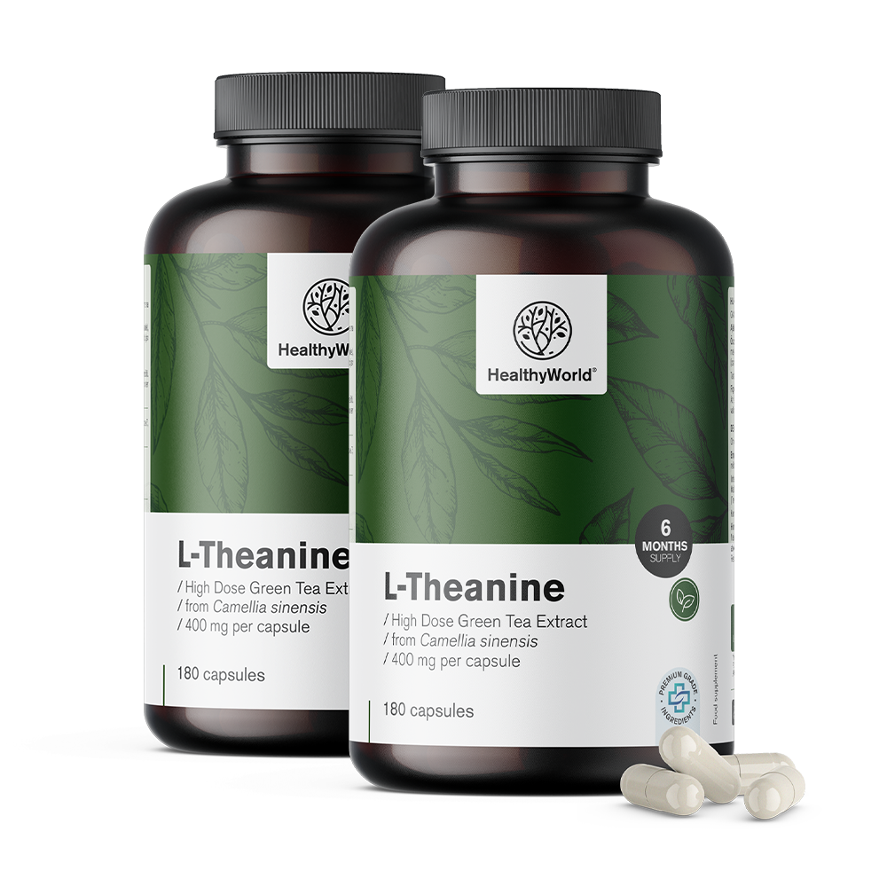 L-Teanin 400 mg v kapsulah