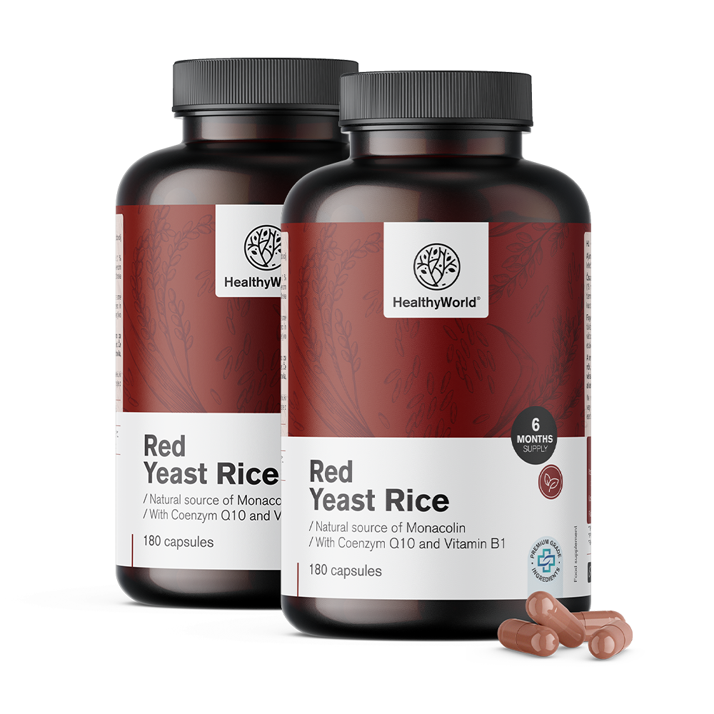 Red Yeast Rice 250 mg in Capsules