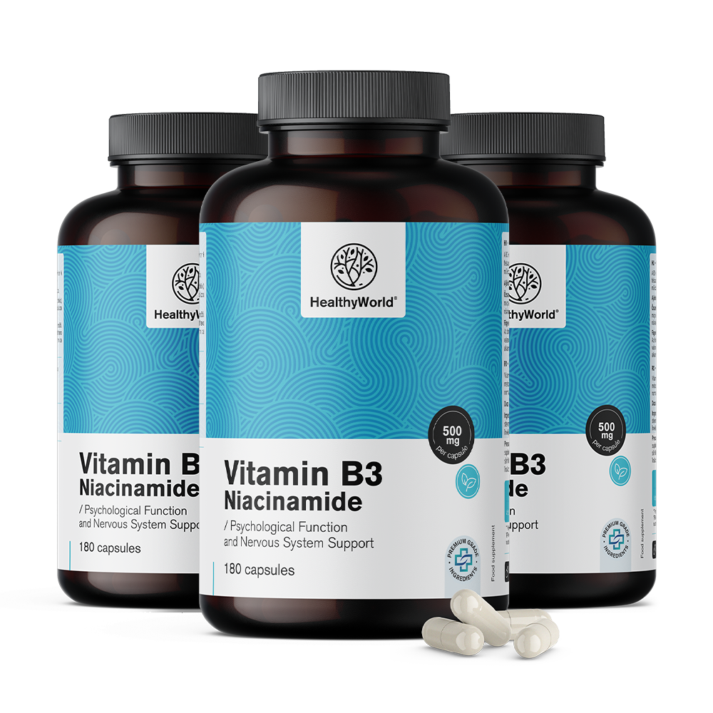 Vitamin B3 500 mg in Capsules