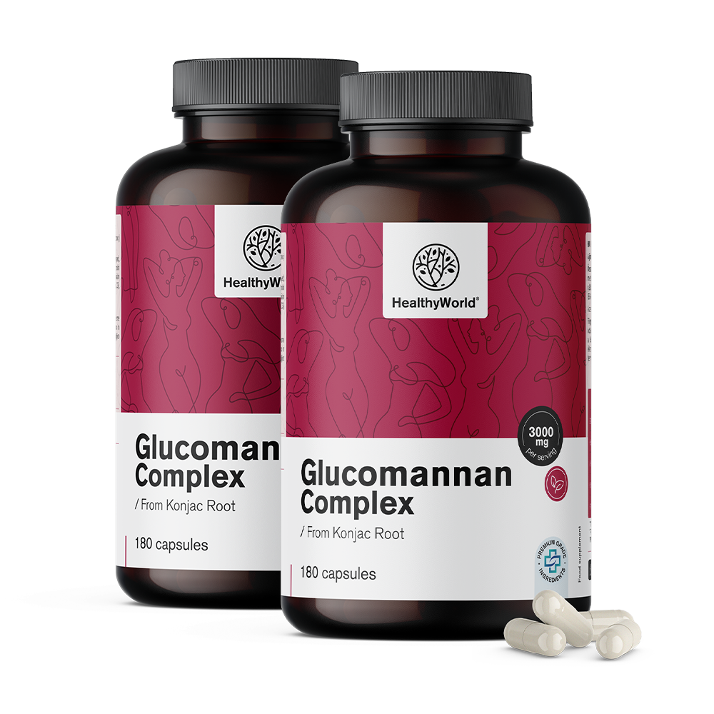 Glukomanan kompleks 3000 mg