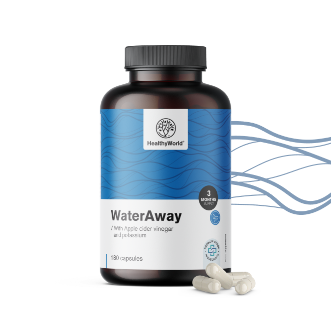 WaterAway – capsule per l'escrezione di acqua