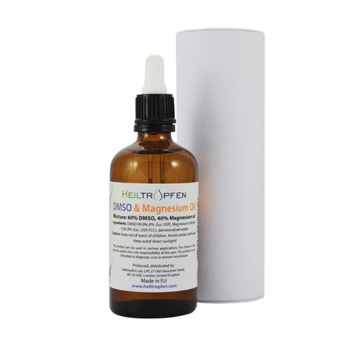 DMSO + olio di magnesio con pipetta, 100 ml