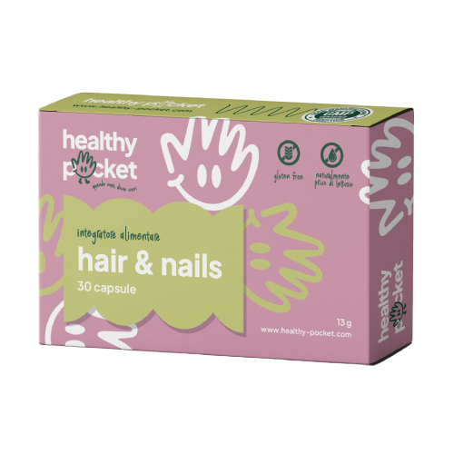 Hair & Nails – complesso per capelli, unghie e pelle, 30 capsule