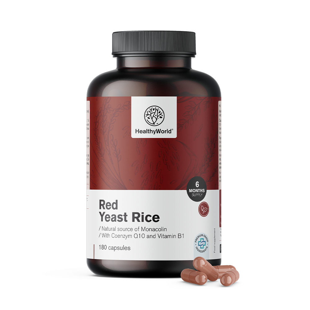 Riso rosso fermentato 250 mg in capsule