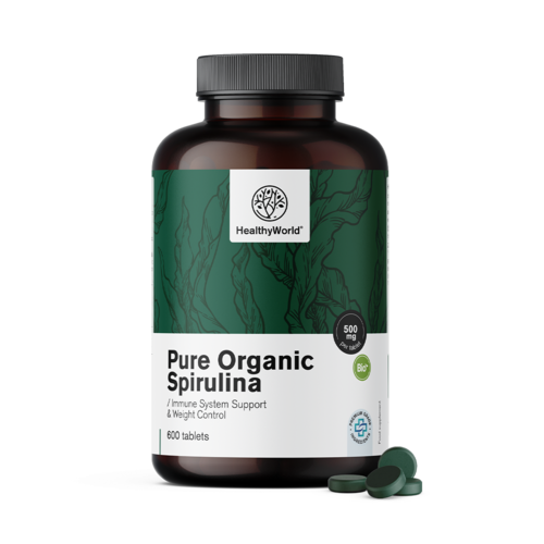 BIO Spirulina 500 mg, 600 compresse