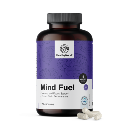 Mind Fuel – memoria e concentrazione, 120 capsule