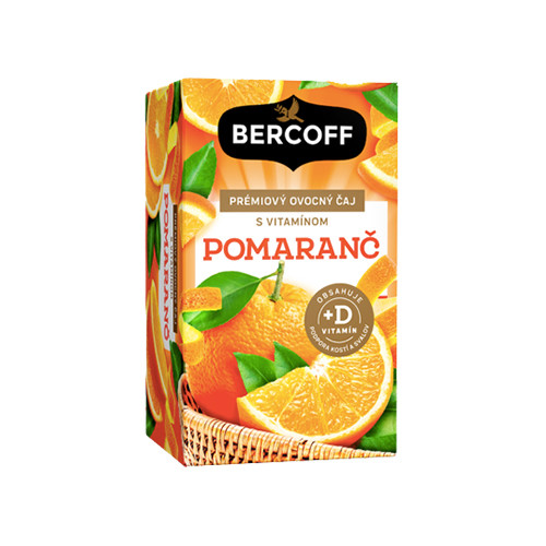 Tè alla frutta – arancia e vitamina D3, 16 x 2 g