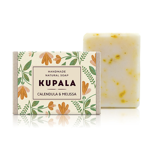 Sapone naturale Calendula e Melissa, 100 g