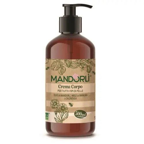 Crema corpo all'olio di mandorle, 500 ml