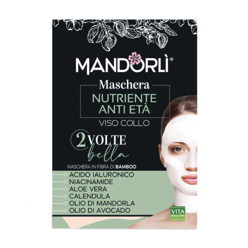 Maschera nutriente anti-age per viso e collo, 1 pezzo