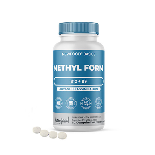 Vitamine B12 + B9, 60 compresse masticabili