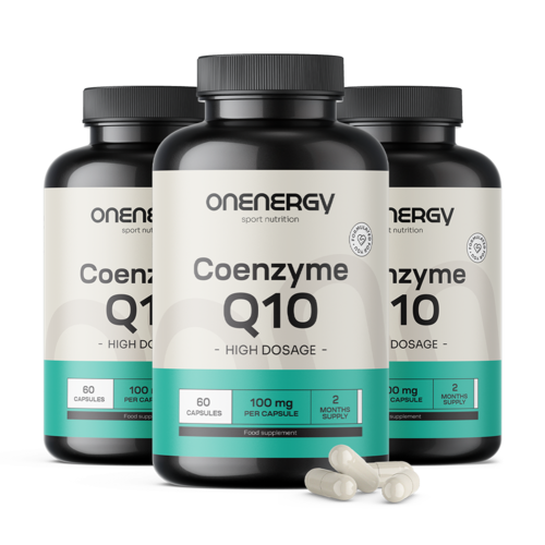 3x Coenzima Q10 100 mg, totale 180 capsule