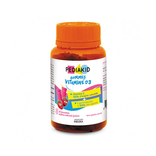 Vitamina D3 per bambini, 60 orsetti gommosi
