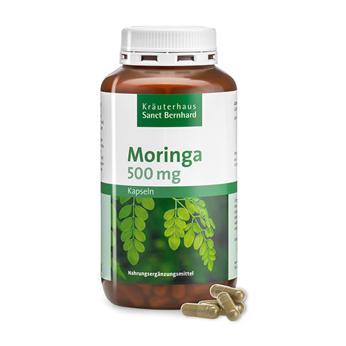 Moringa 500 mg, 240 capsule