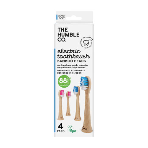 Testine di ricambio per spazzolino elettrico Philips Sonicare – Soft, 4 pezzi