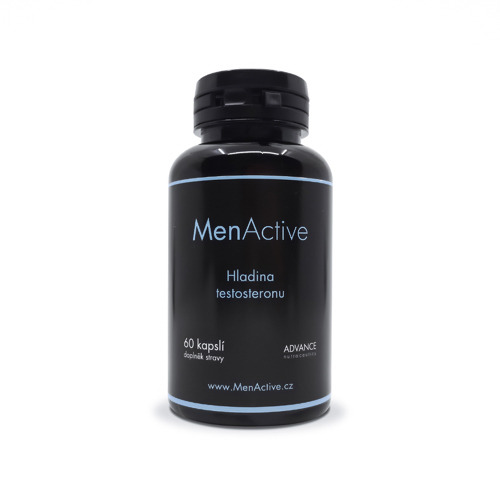 MenActive, raven testosterona, 60 kapsul