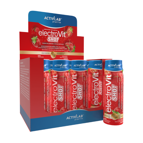 Electrovit shot – napitek z elektroliti, 12 x 80 ml