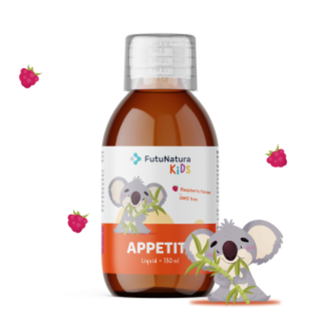 APPETITE – Tekoče prehransko dopolnilo za otroke za apetit