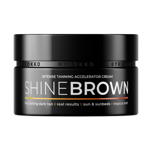 Shine Brown krema za porjavitev, 200 ml