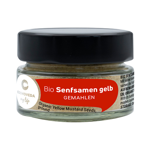 Gorčična semena BIO - rumena, mleta, 35 g