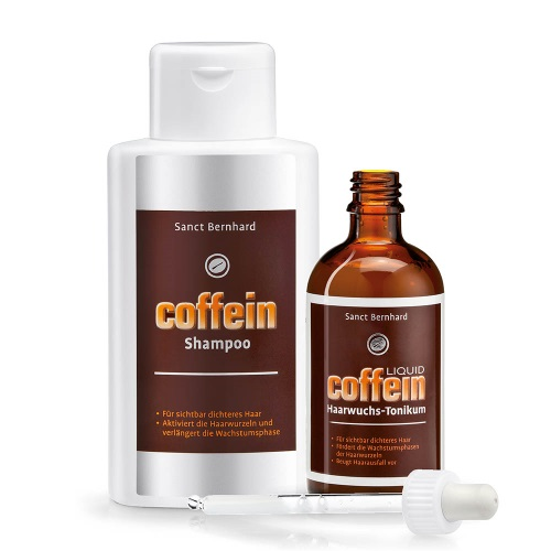 Nega las s kofeinom: Šampon 250 ml + Tonik 100 ml, komplet