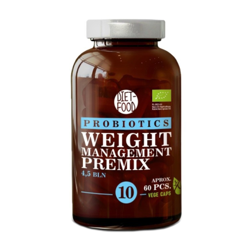 BIO Weight Management Premix – z mikrobiološkimi kulturami, 60 kapsul