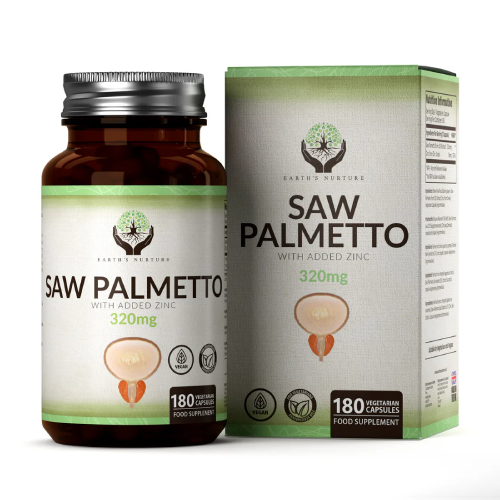 Grmičasta palma (Saw Palmetto) 320 mg, 180 kapsul