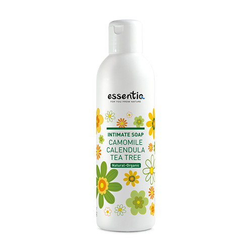 Naravno intimno milo – kamilica & ognjič, 200 ml