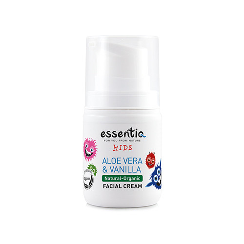 Naravna otroška krema za obraz – aloe vera & vanilija, 50 ml