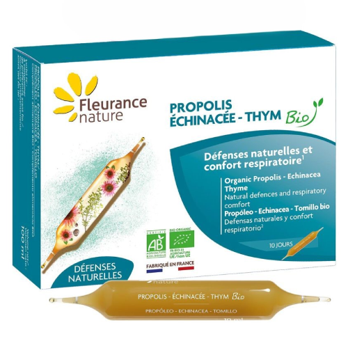 BIO Propolis + ameriški slamnik + timijan, 10 x 10 ml