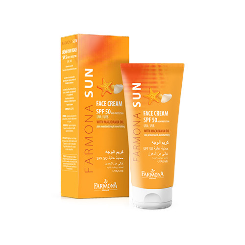 Krema za sončenje za obraz SPF 50, 50 ml