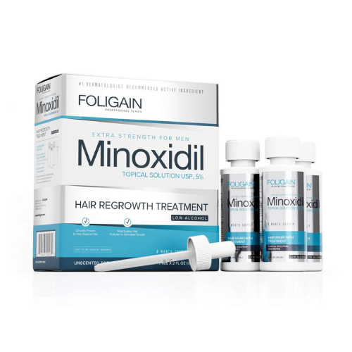 Minoksidil 5 % serum za moške – z nizko vsebnostjo alkohola, 180 ml