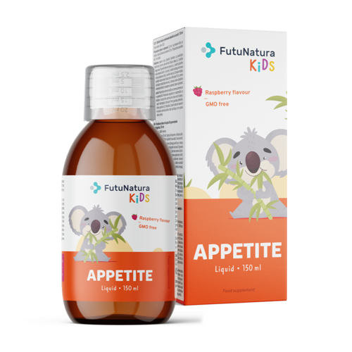 APPETITE – Tekoče prehransko dopolnilo za otroke za apetit, 150 ml 