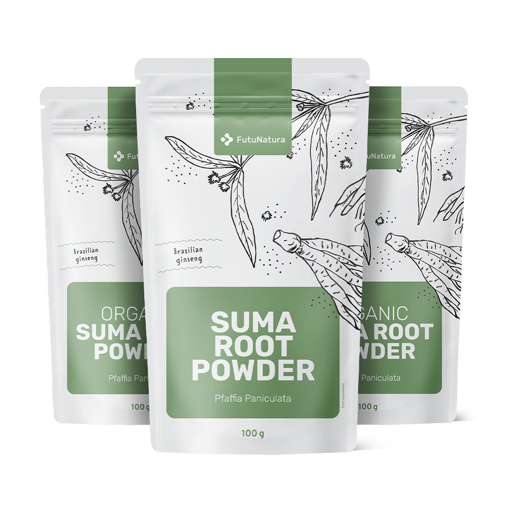 Koren Suma (brazilski ginseng) v prahu