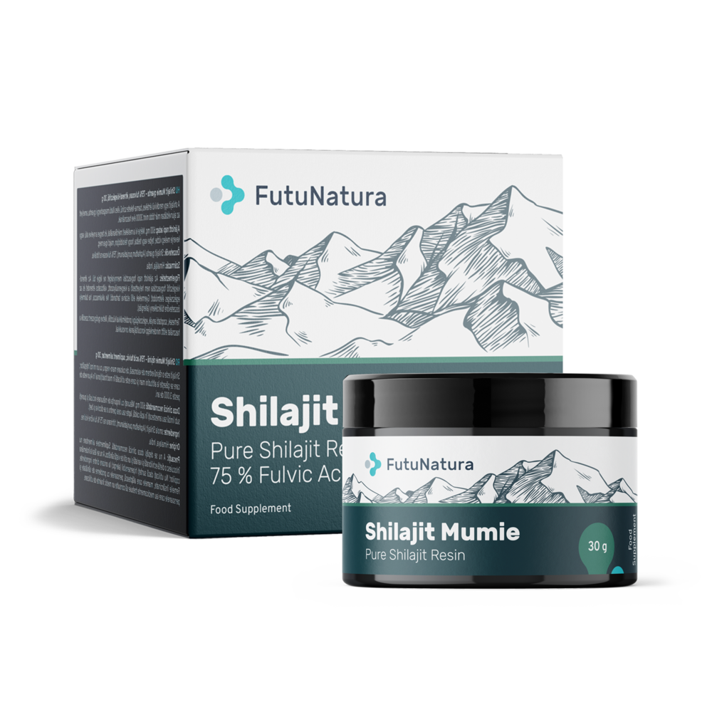 Shilajit Mumie smola – 75 % fulvične kisline