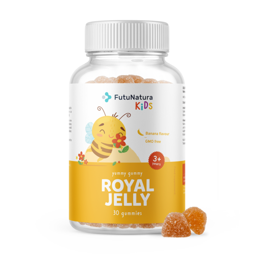 ROYAL JELLY  – Gumiji za otroke z matičnim mlečkom, 30 gumi bonbonov